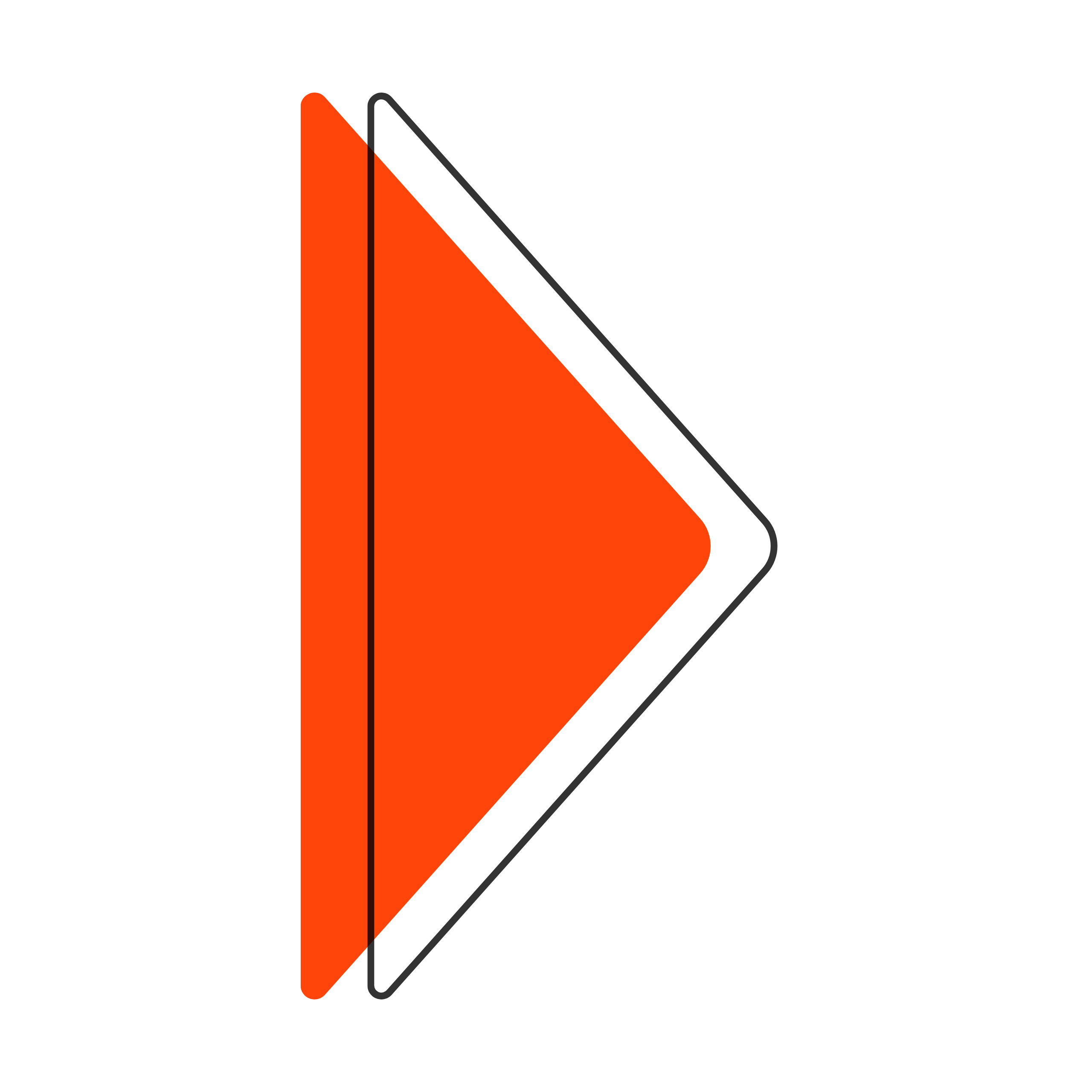 R2P, triangles, red